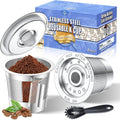 Upgraded Dual-Layer Mesh Stainless Steel K Cup