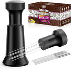 WDT Tool Espresso, Espresso Distribution Tool: 10 x 0.35mm Stainless Steel Espresso Needles with Extra 10 for Espresso Stirrer