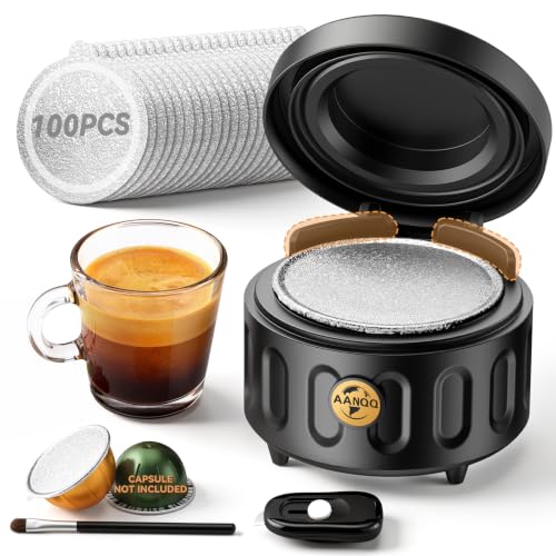 Reusable Nespresso Vertuo Pod Refill Kit – One-Press Seal