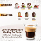 Refillable Coffee Capsules for VertuoLine Machine, VertuoPlus, 2024 Light-weight Healthy Reusable Vertuo Capsules