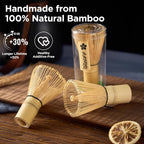 Matcha Whisk Set: 7-PCS Matcha Set Whisk & Bowl Kit (Pink)